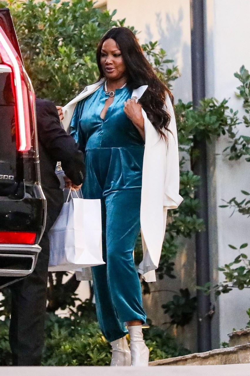 Garcelle Beauvais Set Real Housewives Beverly Hills Season 12 Los Angeles