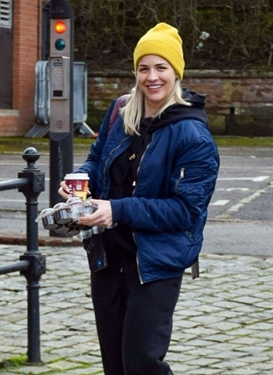 Gemma Atkinson Out And About Manchester