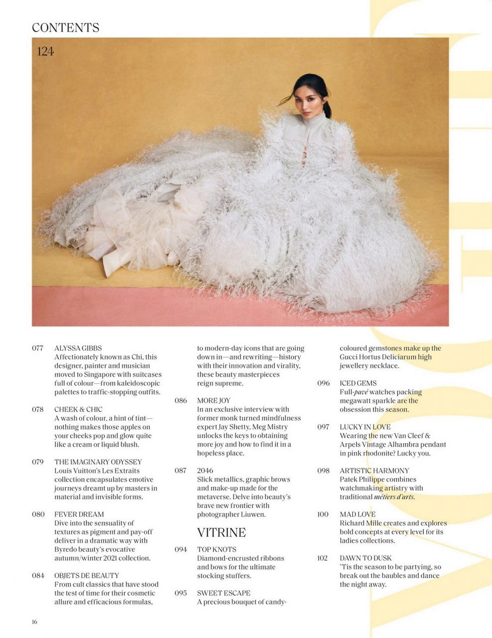 Gemma Chan Vogue Magazine Singapore November December