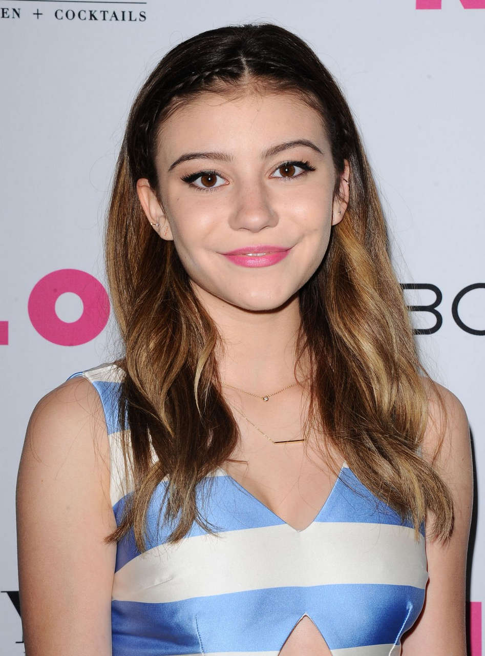 Genevieve Hannelius Nylon Young Hollywood Party West Hollywood