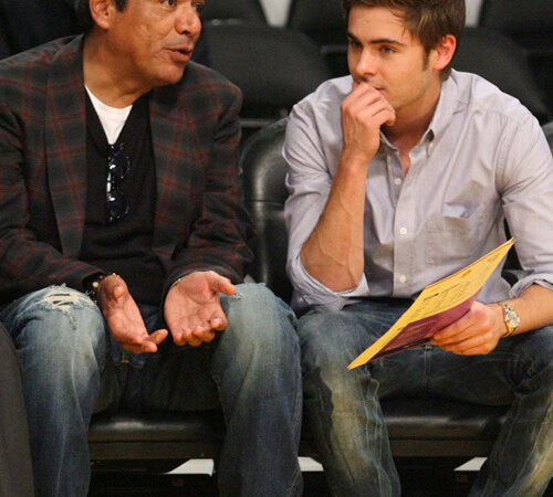 George Lopez With Zac Efron (1 photo)