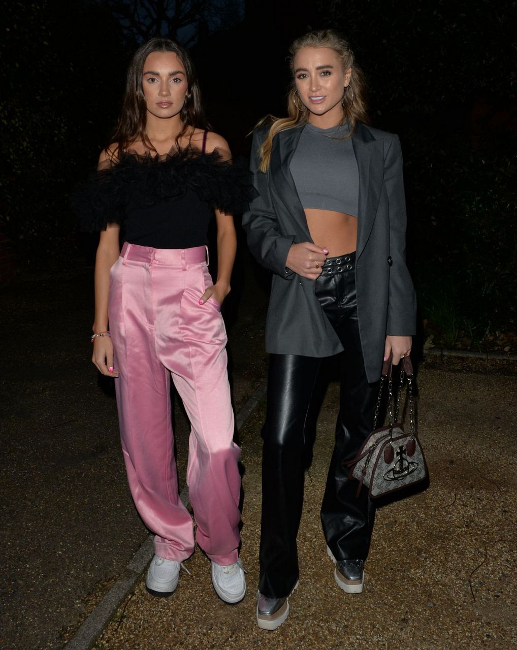 Georgia Harrison And Bella Kempley Night Out London