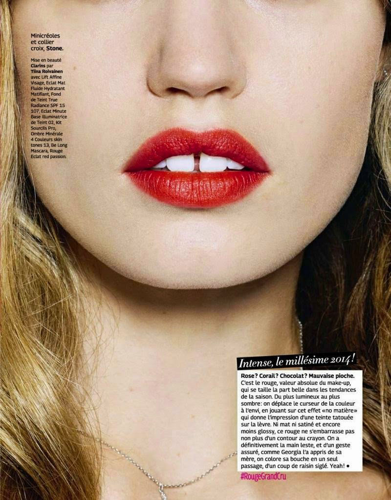 Georgia May Jagger Grazia Magazine October 2014 Issue