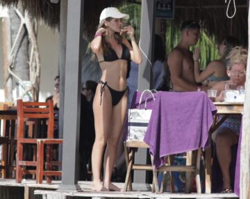 Georgia Steel Bikini Photoshoot On Isla Mujeres