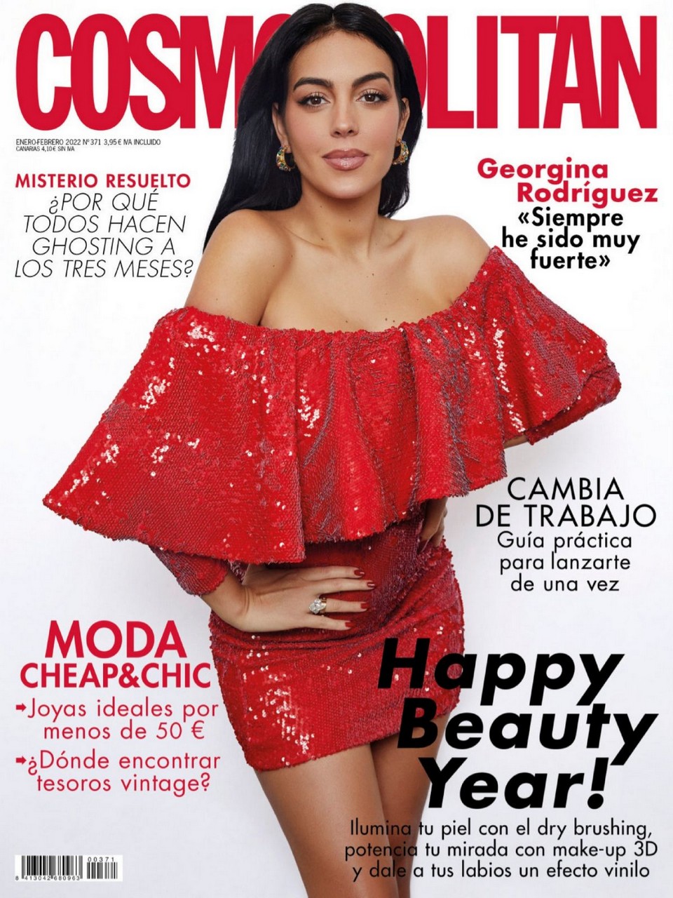Georgina Rodriguea Incosmopolitan Magazine Spain January February