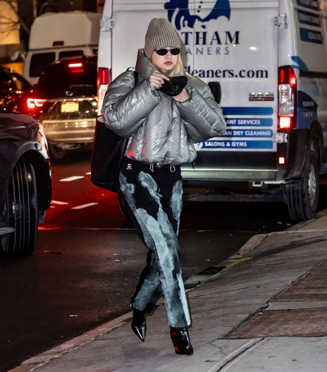 Gigi Hadid Arrives Altuzarra Show New York Fashion Week