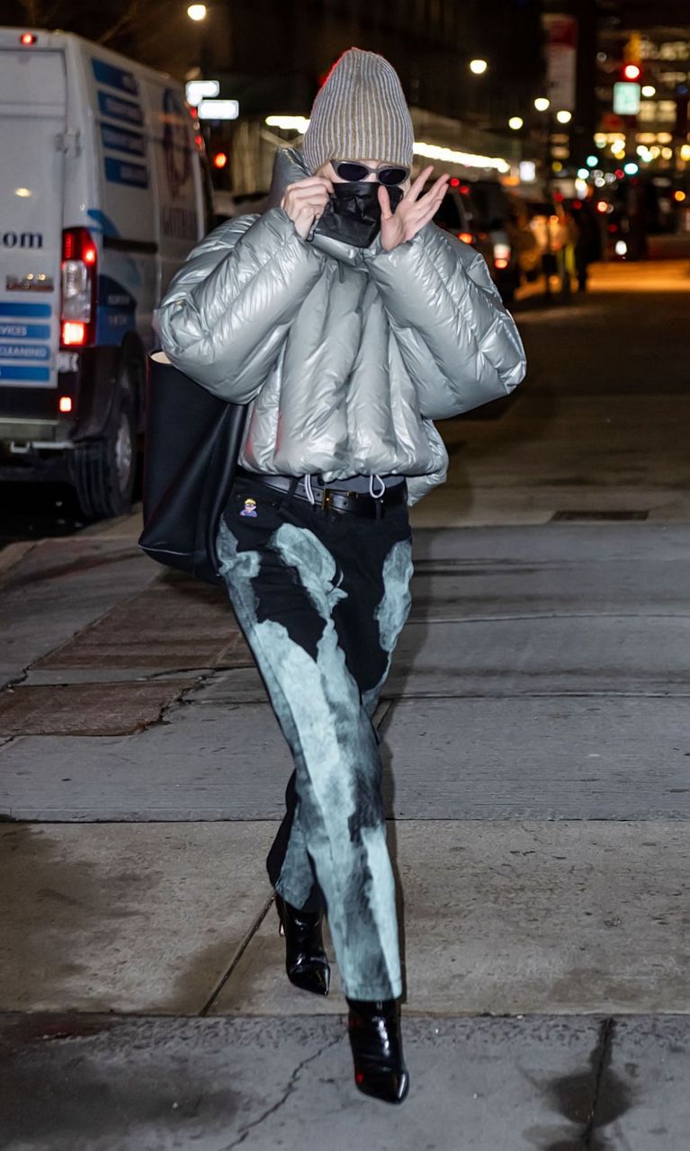 Gigi Hadid Arrives Altuzarra Show New York Fashion Week