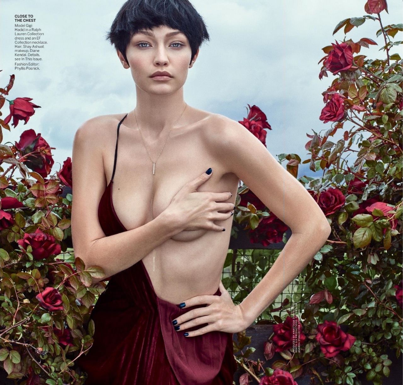 Gigi Hadid For Vogue Magazine