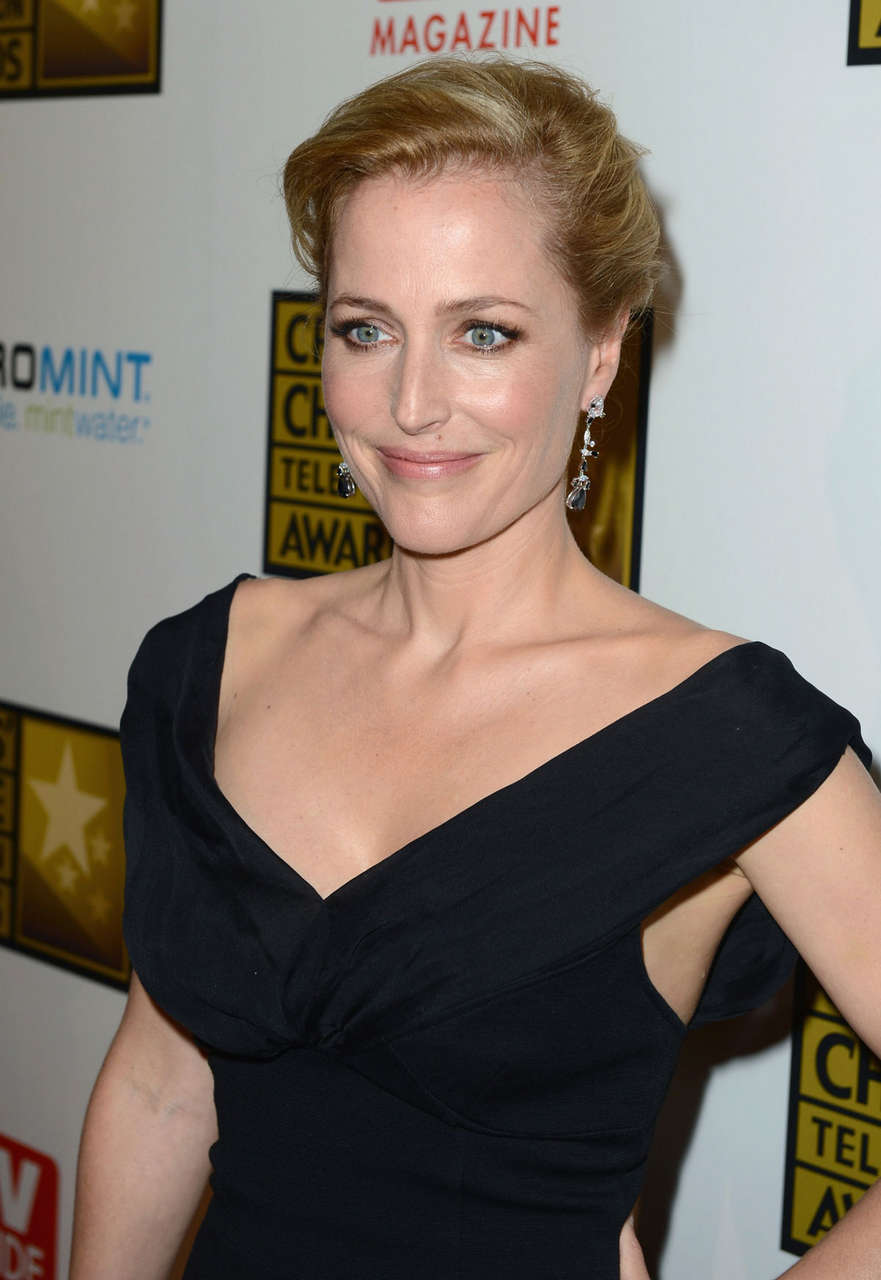 Gillian Anderson 2nd Annual Critics Choice Television Awards Beverly Hills