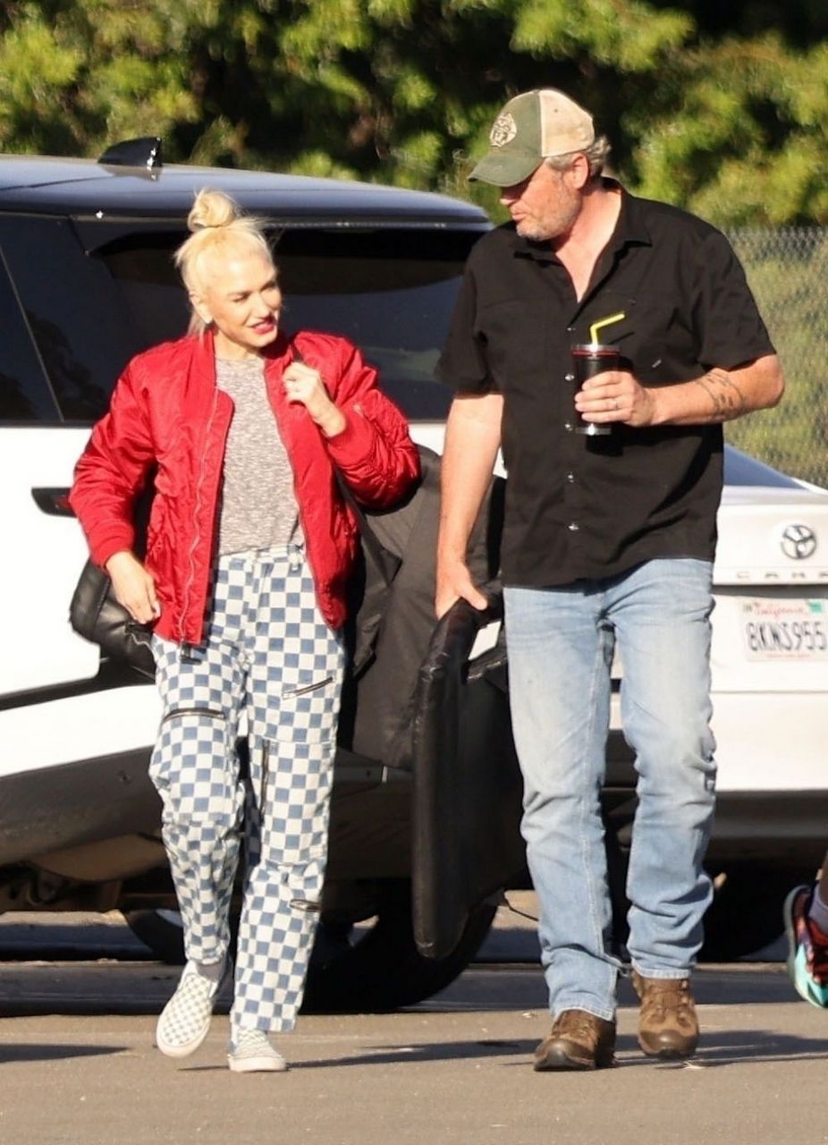 Gwen Stefani And Blake Shelton Out Los Angeles