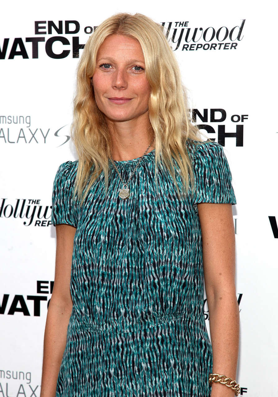 Gwyneth Paltrow End Watch Private Screening Hamptons