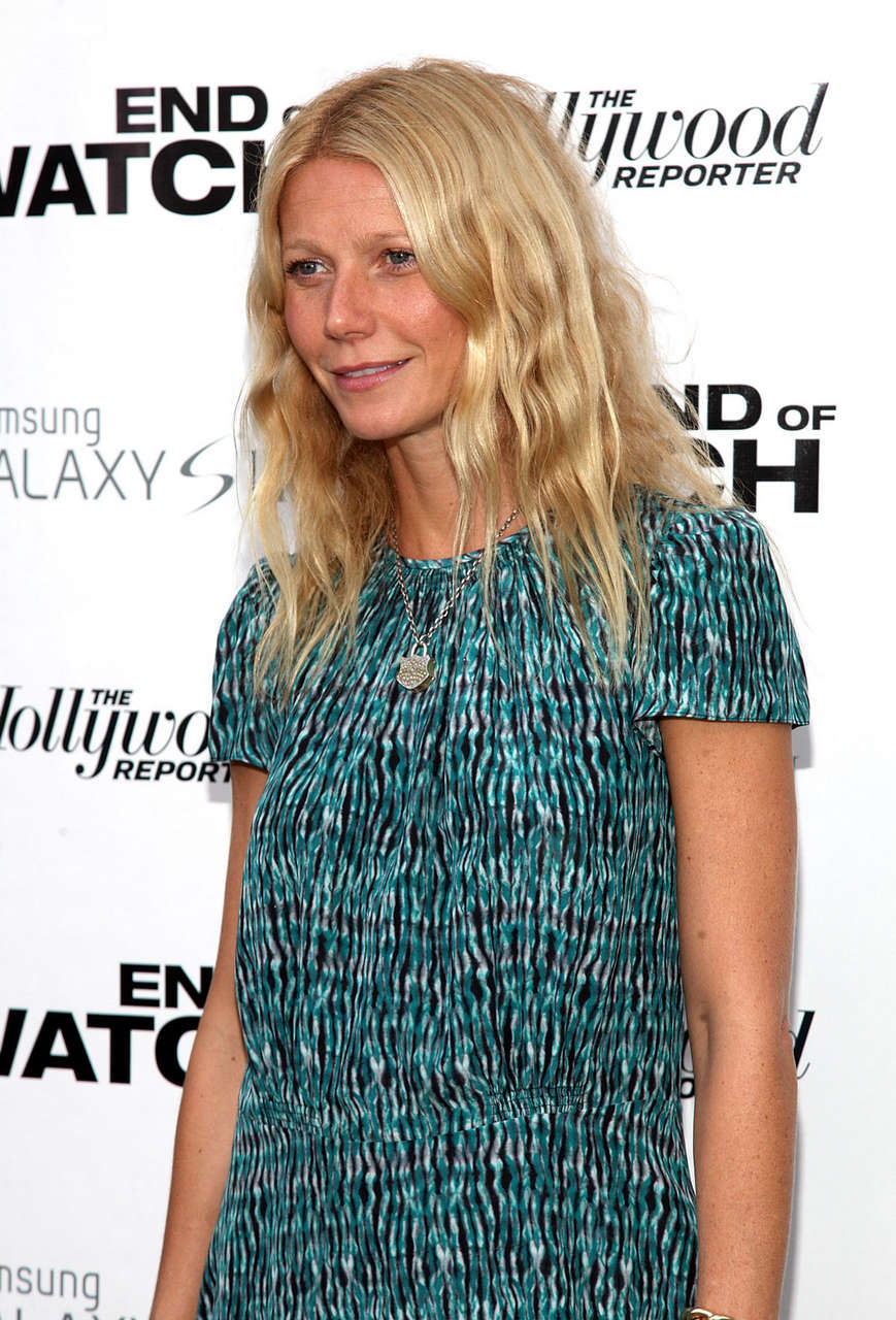 Gwyneth Paltrow End Watch Private Screening Hamptons