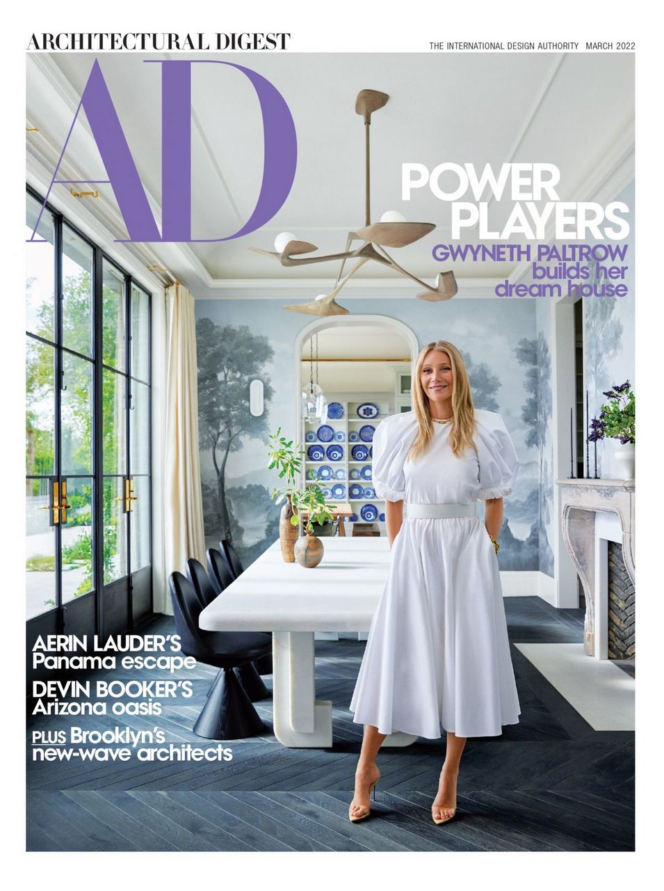 Gwyneth Paltrow For Architectural Digest Magazine March