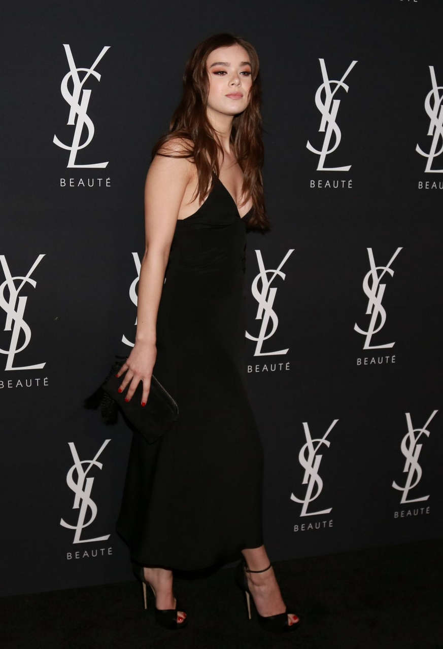 Hailee Steinfeld Yves Saint Laurent Beauty Event Gibson Brands Sunset West Hollywood