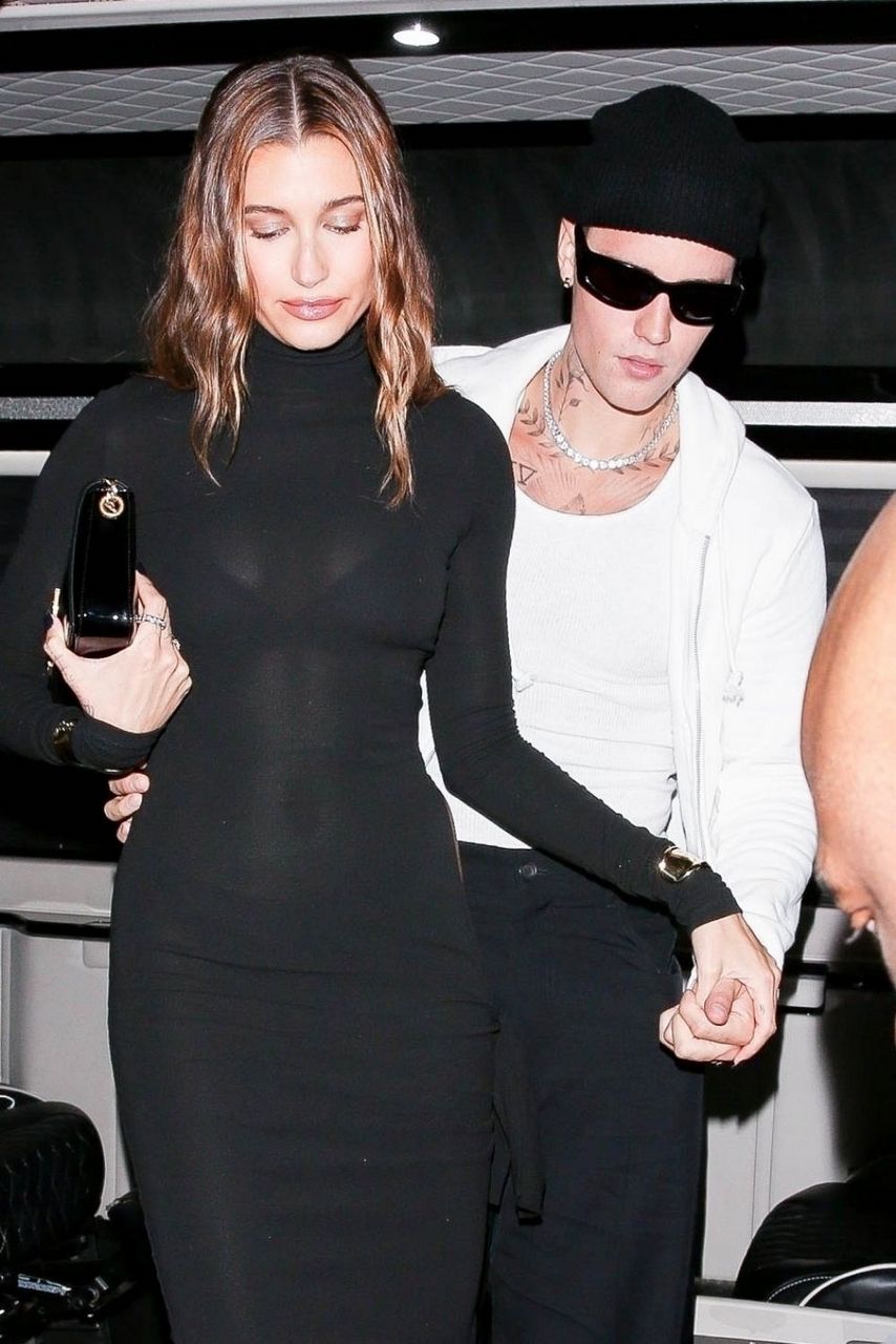 Hailey And Justin Bieber Catch La West Hollywood