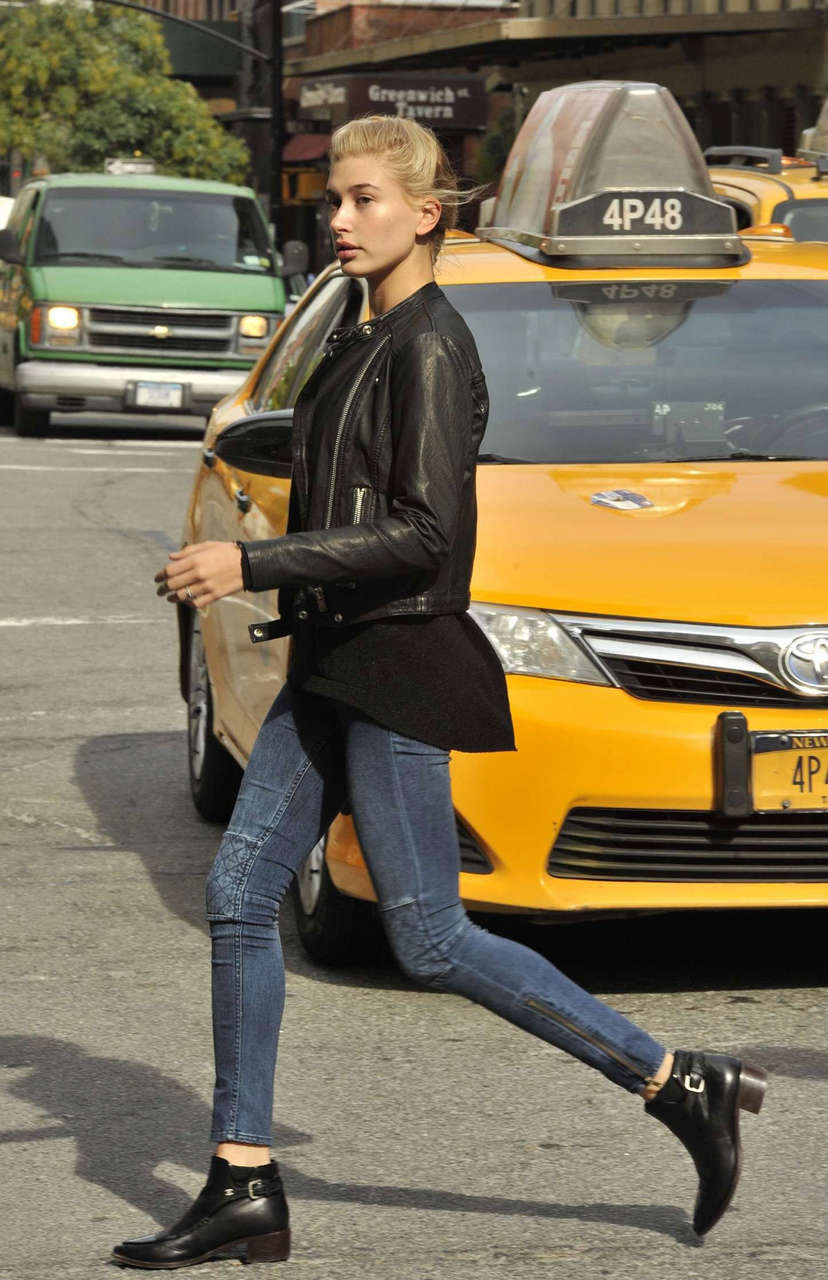 Hailey Baldwin Out About New York