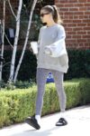 Hailey Bieber Heading To Pilates Class Los Angeles
