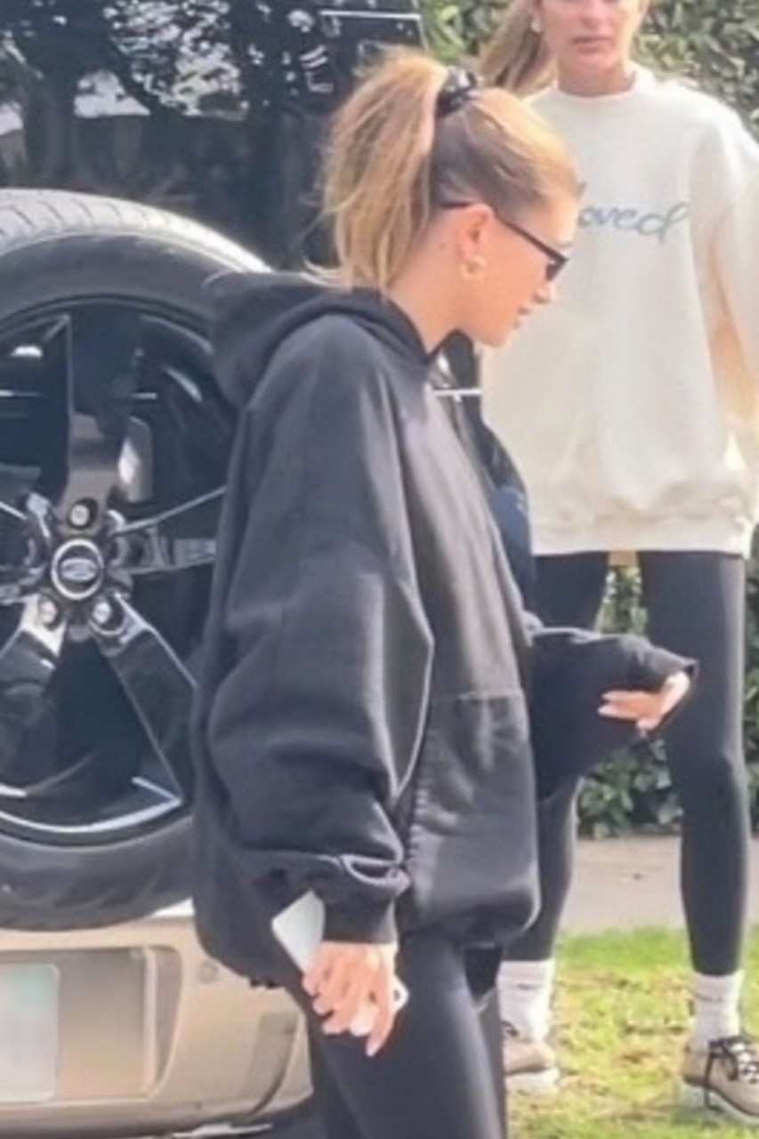 Hailey Bieber Leaves Pilates Class West Hollywod