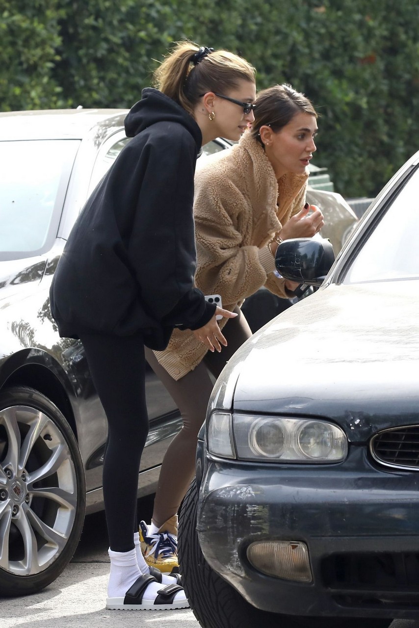 Hailey Bieber Leaves Pilates Class West Hollywod