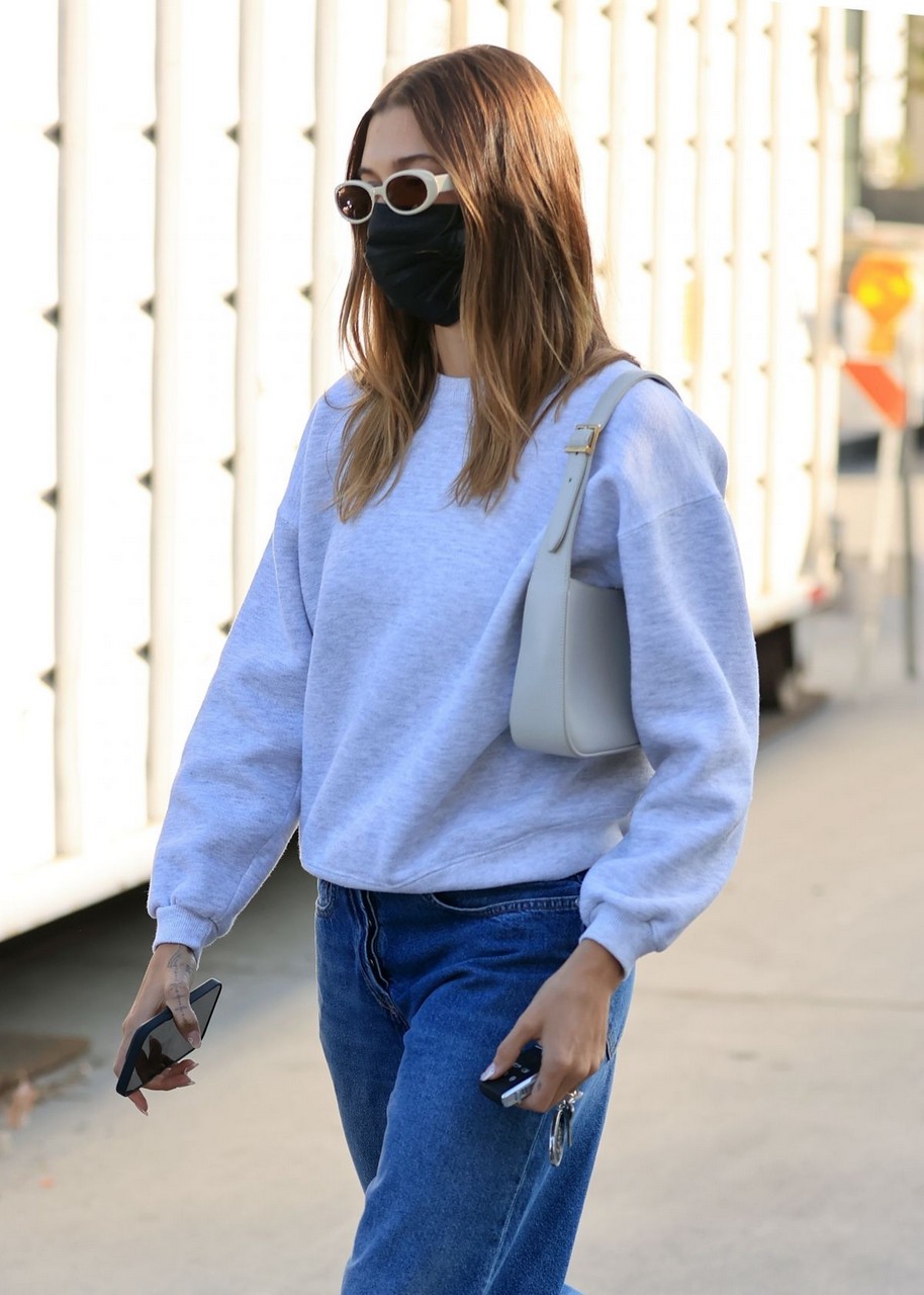Hailey Bieber Out About West Hollywood