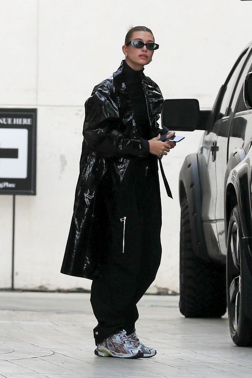 Hailey Bieber Out And About Beverly Hills