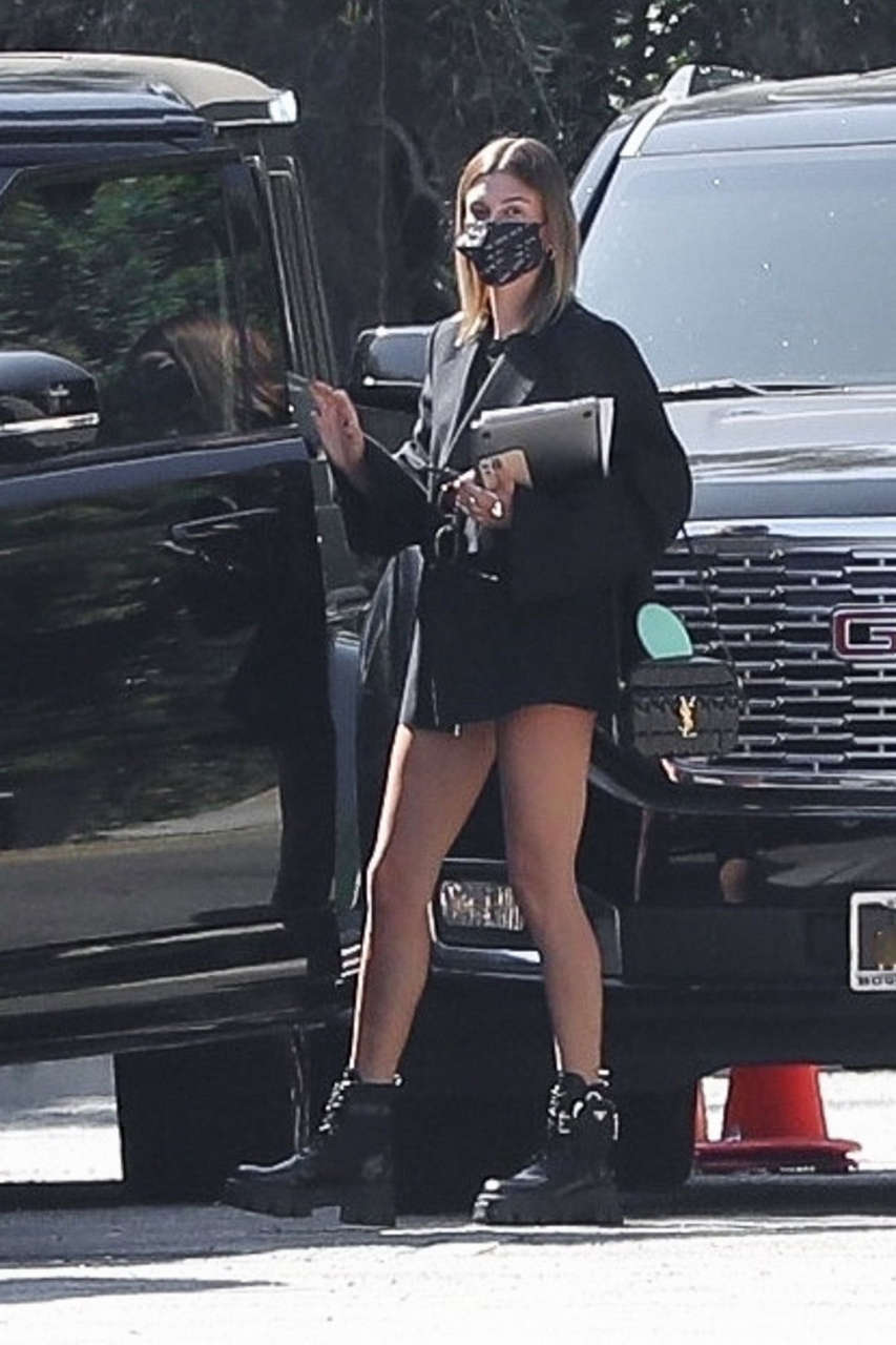 Hailey Bieber Out Los Angeles