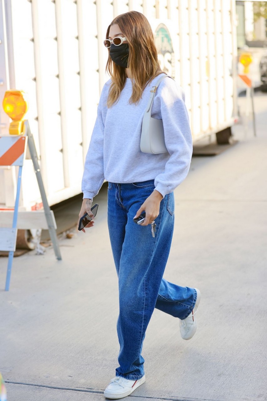 Hailey Bieber Out Shopping Los Angeles