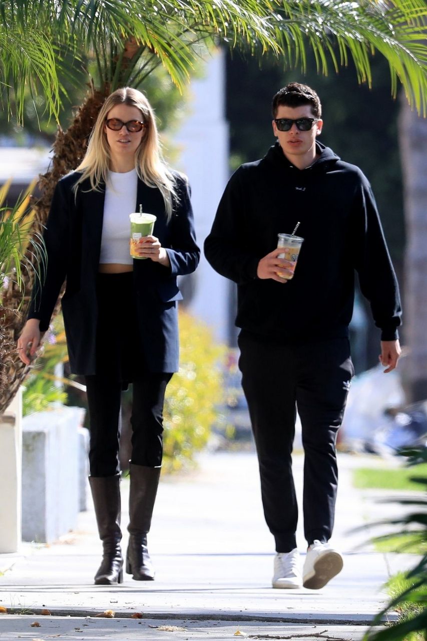 Hailey Clauson And Julian Herrera Out West Hollywood