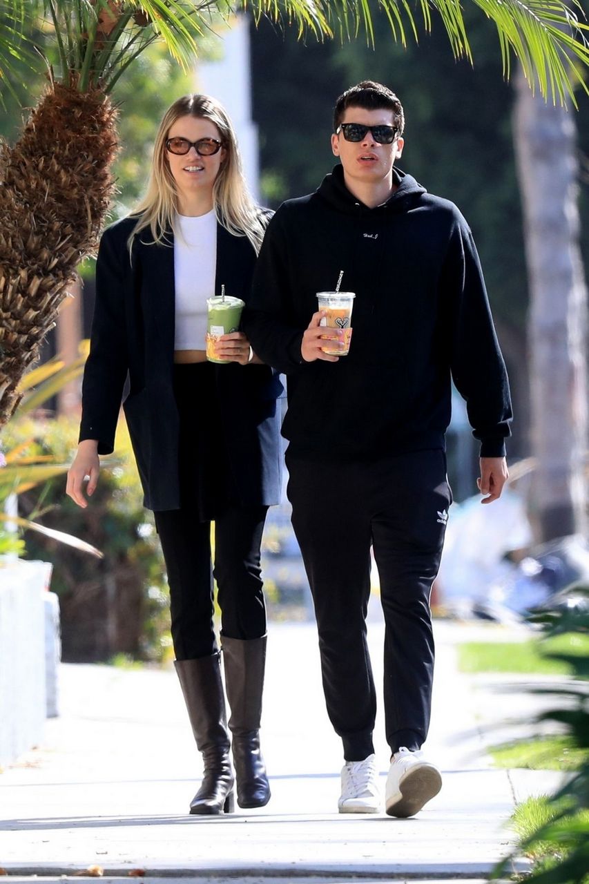 Hailey Clauson And Julian Herrera Out West Hollywood