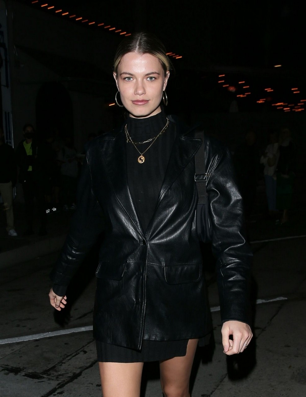 Hailey Clauson Out For Dinner Craig S Wet Hollywood