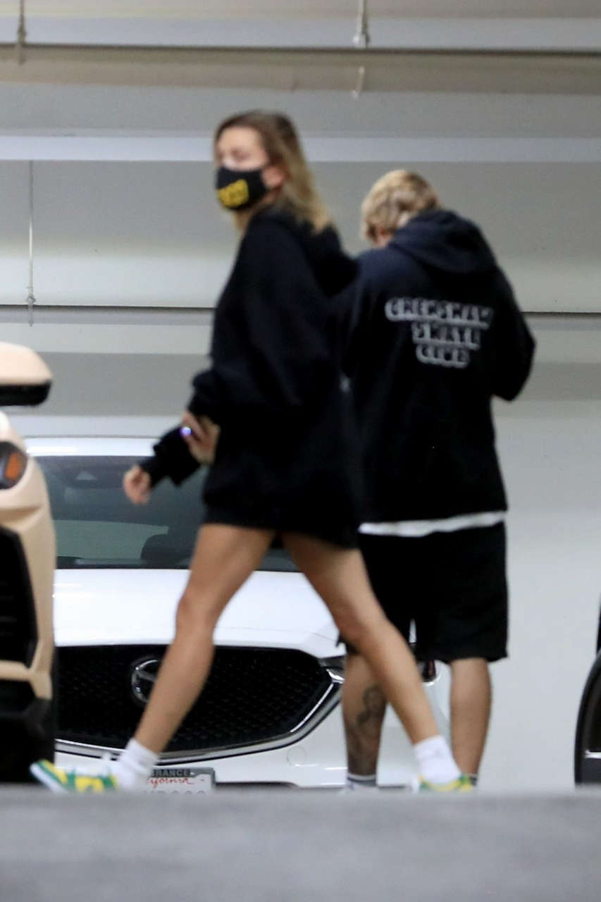 Hailey Justin Bieber Leaves Chiropractor Appointment Beverly Hills