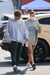 Hailey Justin Bieber Out For Breakfast After Workout West Hollywood