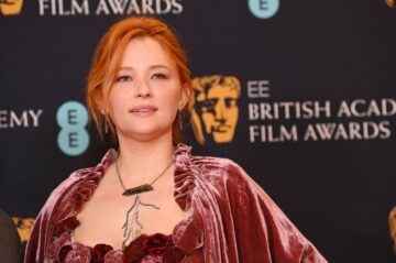 Haley Bennett Ee British Academy Film Awards 2022 Nominees Reception London