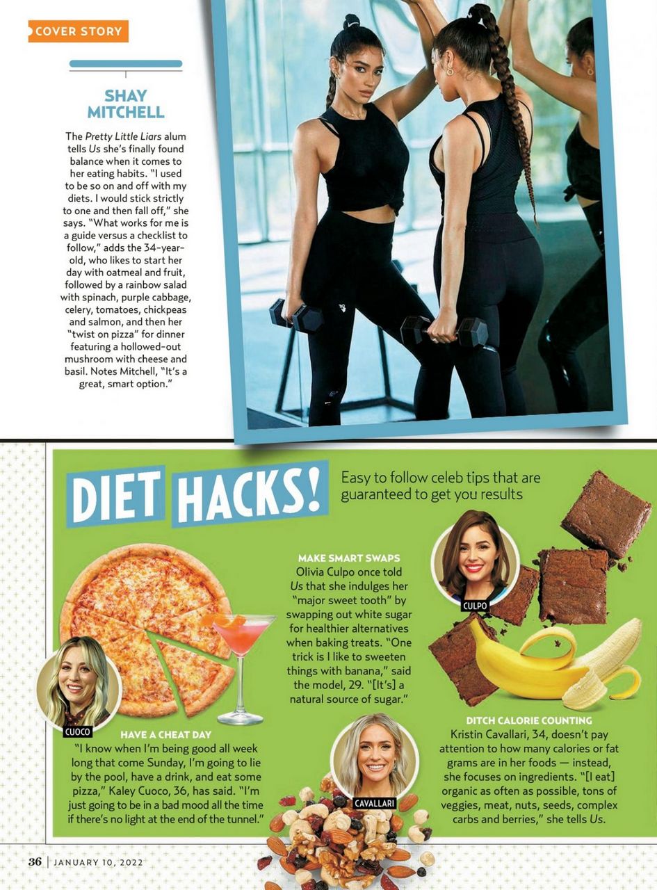 Halle Berry Julianne Hough Jessica Alba Hailee Steinfeld Us Weekly Diets That Work January