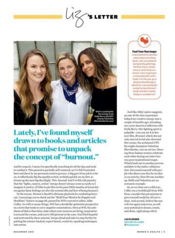 Halle Berry Women S Health Magazine December