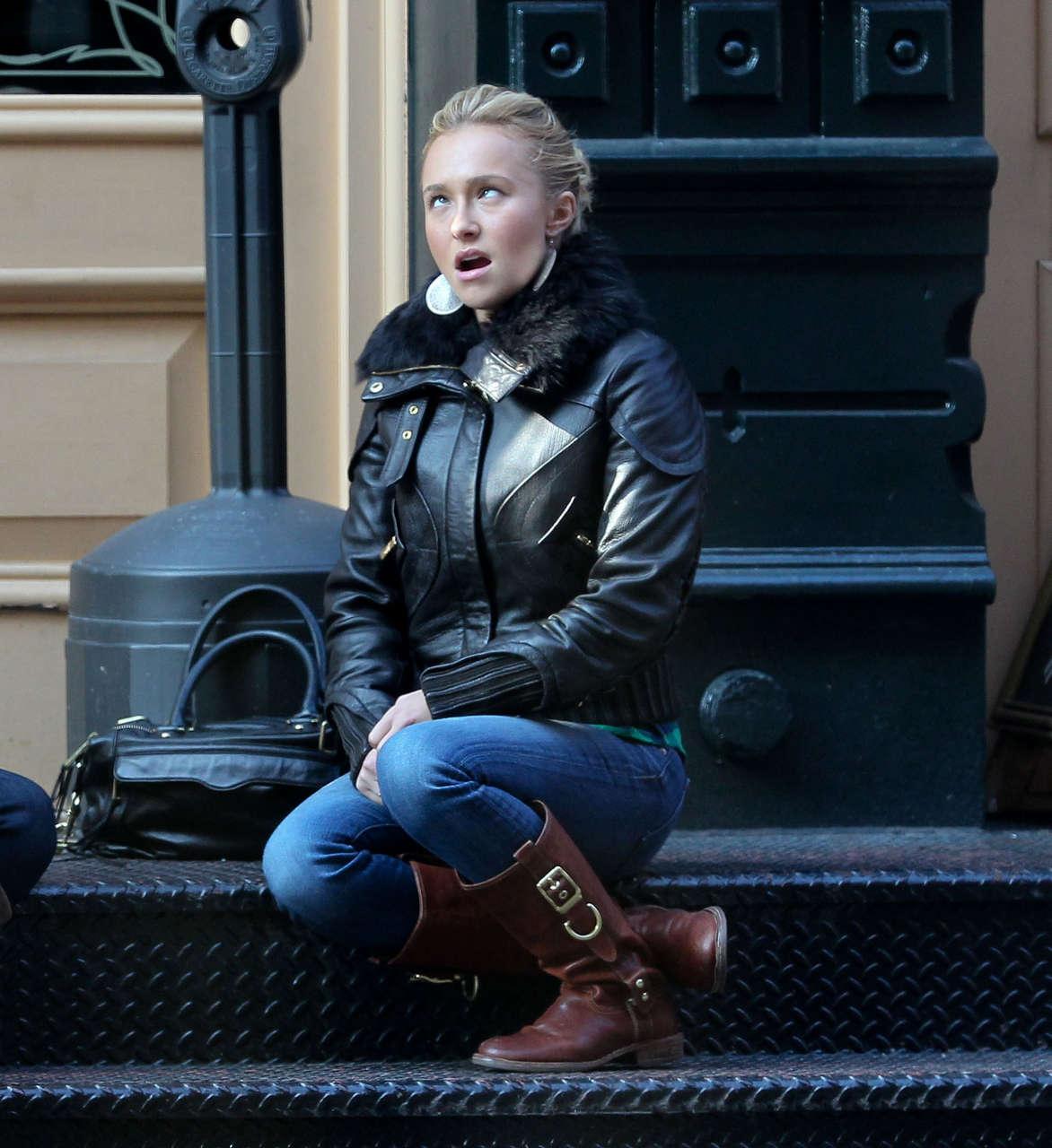 Hayden Panettiere Jeans Out About New York