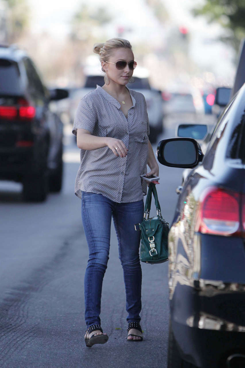 Hayden Panettiere Jeans Out About Van Nuys