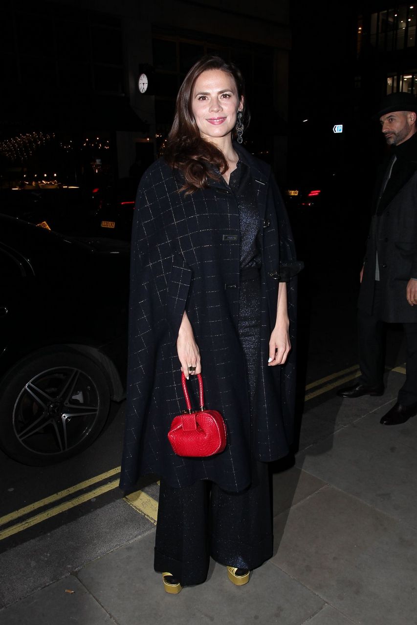 Hayley Atwell Dunhill Pre Bafta Filmmakers Dinner Party London