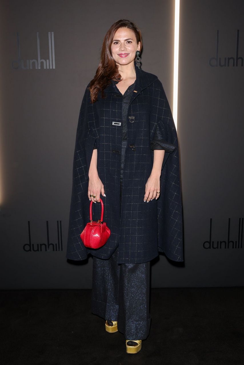 Hayley Atwell Dunhill Pre Bafta Filmmakers Dinner Party London