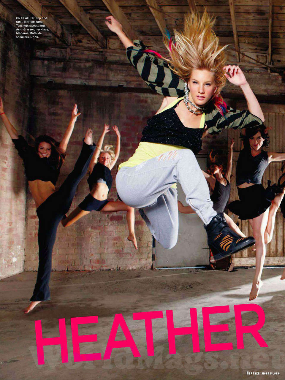 Heather Morris Seventeen Magazine