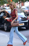 Heidi Klum Arrives Her Hotel New York