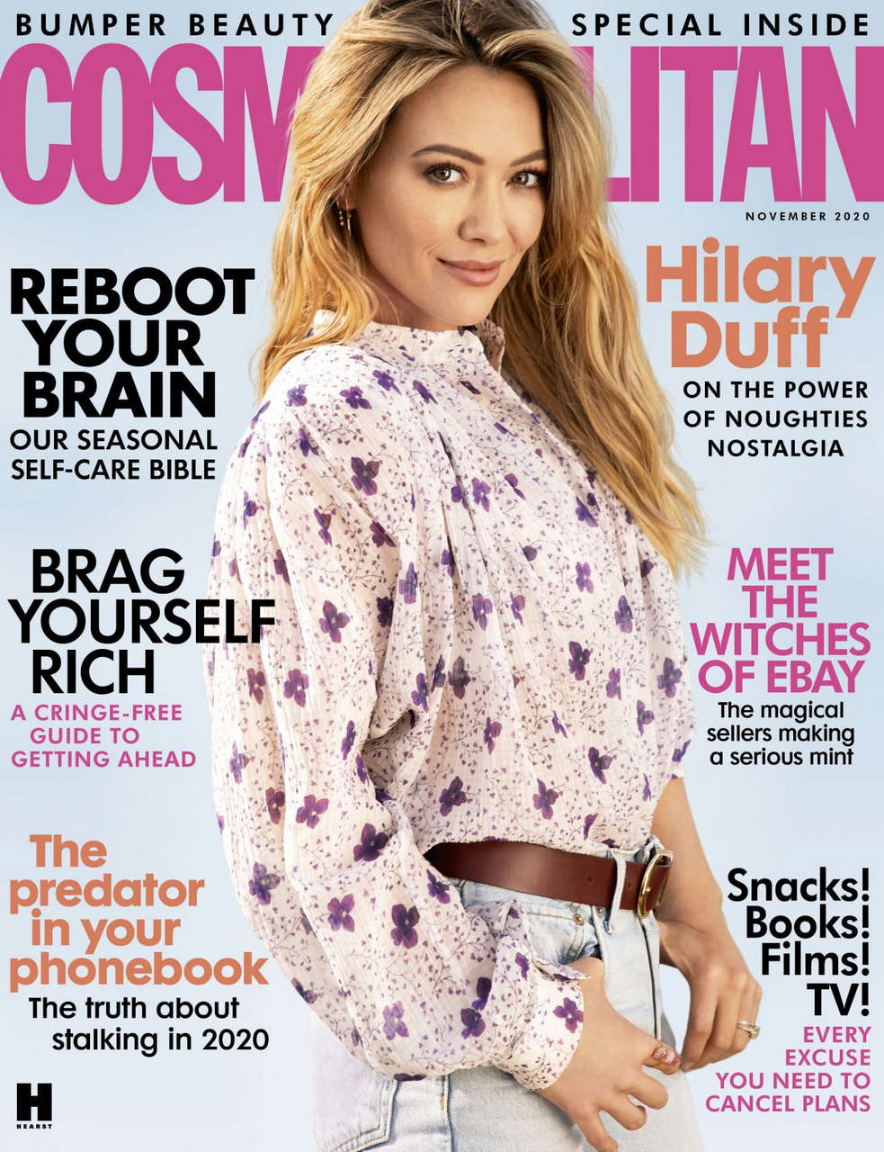 Hilary Duff Cosmopolitan Magazine Uk November