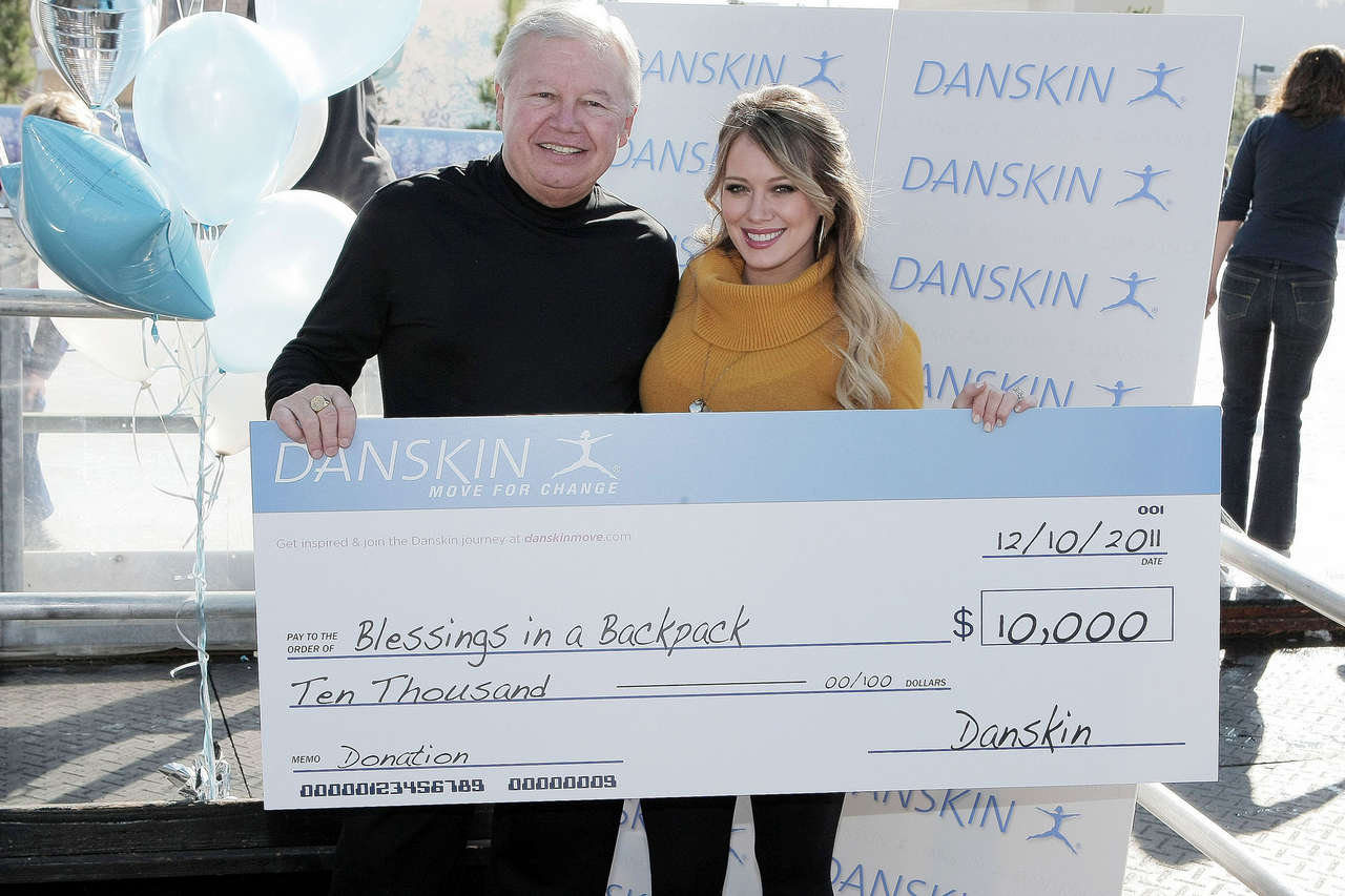 Hilary Duff Danskin Skate For Cause Santa Monica