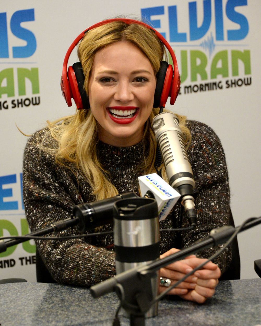 Hilary Duff Elvis Duran Z100 Morning Show New York