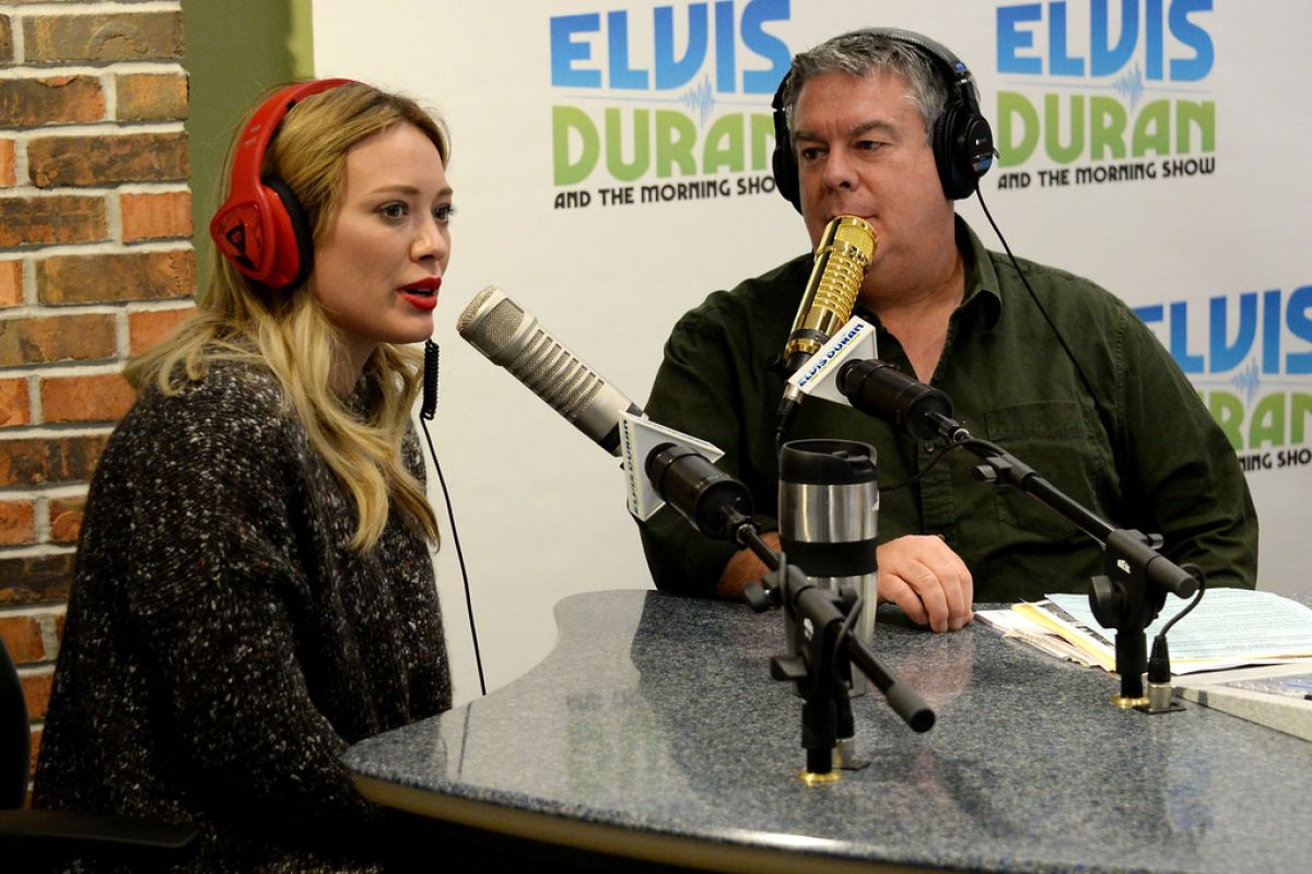 Hilary Duff Elvis Duran Z100 Morning Show New York