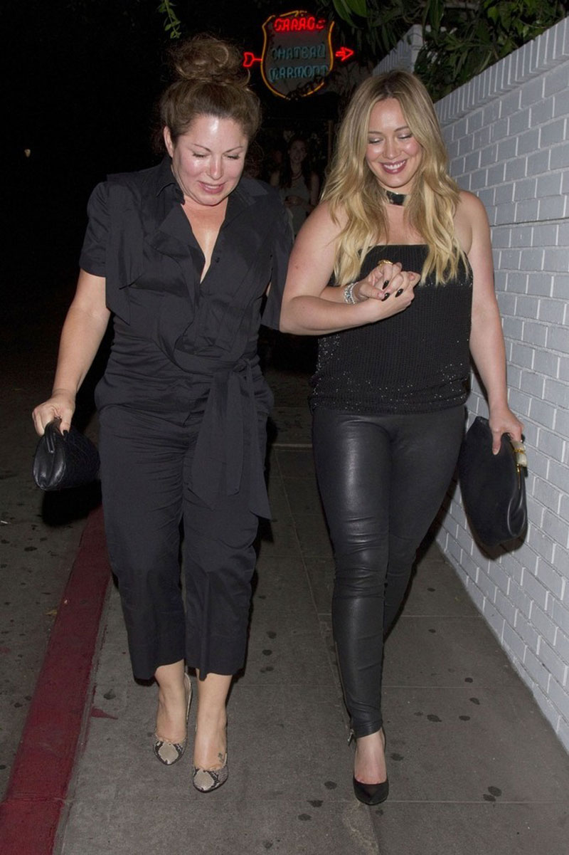 Hilary Duff Leaving Chateau Marmont West Hollywood