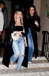 Hilary Duff Out For Dinner Lavo Ristorante West Hollywood