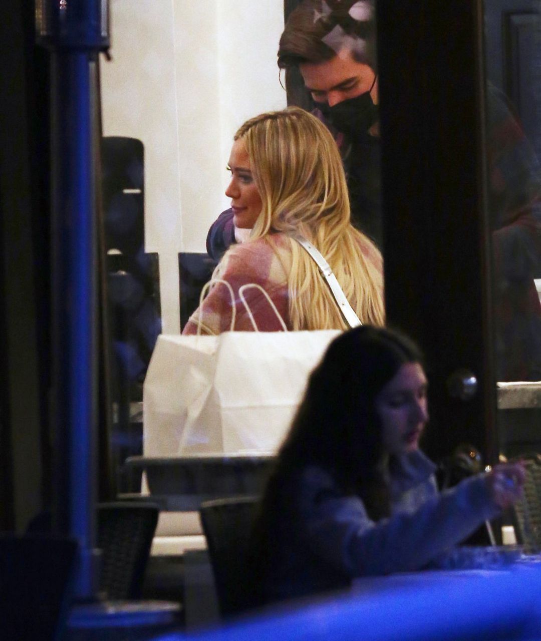 Hilary Duff Out For Dinner Studio City