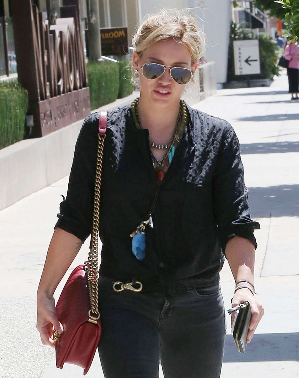 Hilary Duff Out Shopping Beverly Hills