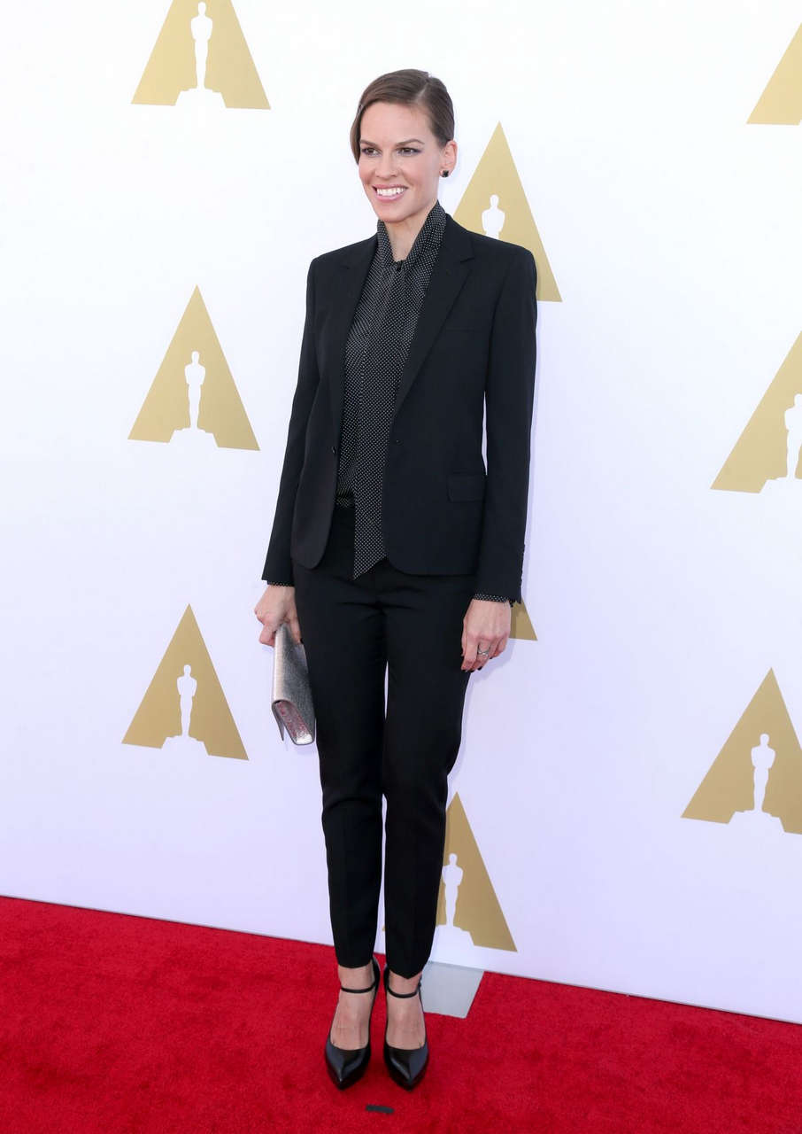Hilary Swank Ampas Hollywood Costume Luncheon
